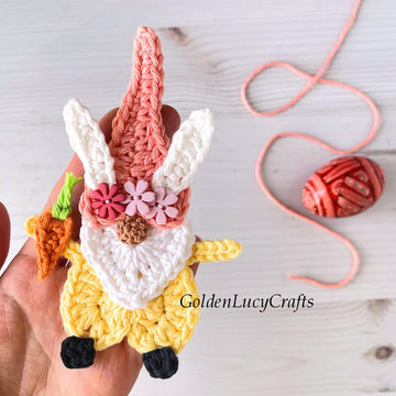 Easter Gnome Applique