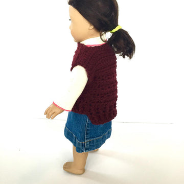 Ruth Pullover for American Girl Dolls