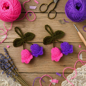 Crochet Lily of the Valley Bag Handle Pattern