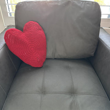 The Love Heart Throw Pillow