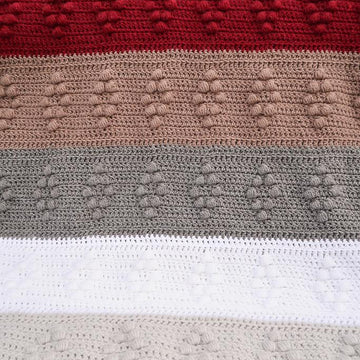Amity striped blanket