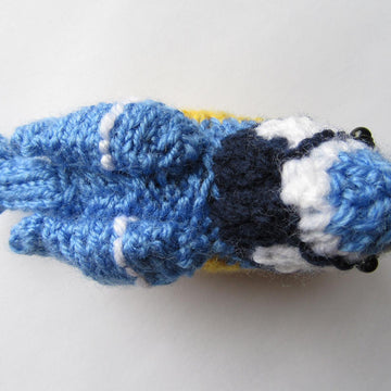 Blue Tit Bird Creme Egg Chocolate Cover