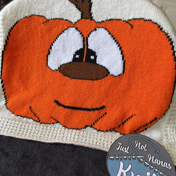 Pumpkin Baby Blanket