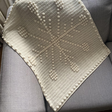 Crochet Snowflake Blanket