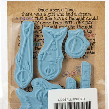 Stamping Bella Cling Stamps - Oddball Fish Set