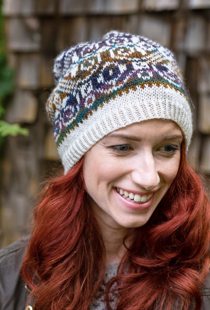 Applegate Hat in Berroco Millefiori Light & Ultra Wool Fine - Downloadable PDF