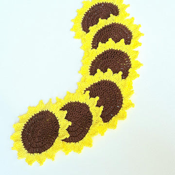 Sunflower coaster
