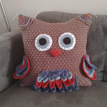 Owl Pillow Cover