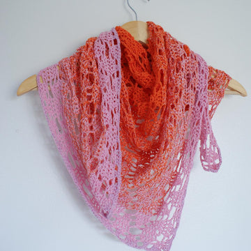 Perceptions Triangle Shawl