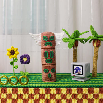 Sonic, Tails, Shadow, Knuckles, Totem & Dr. Eggman Amigurumi Crochet Pattern – PDF Digital Download (English) Bundle