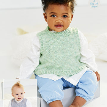 Tank Tops in Stylecraft Baby Sparkle DK & Stylecraft Special for Babies DK - 9998 - Downloadable PDF