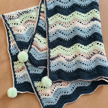 Rolling Waves Blanket
