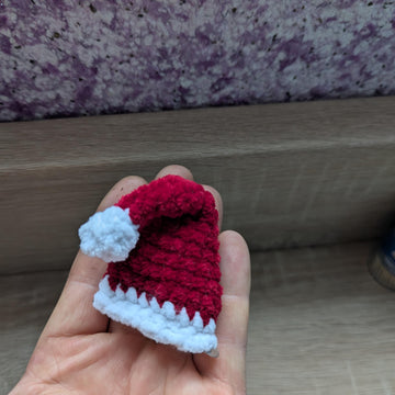 Santa Hat Christmas Hair Clip English-US
