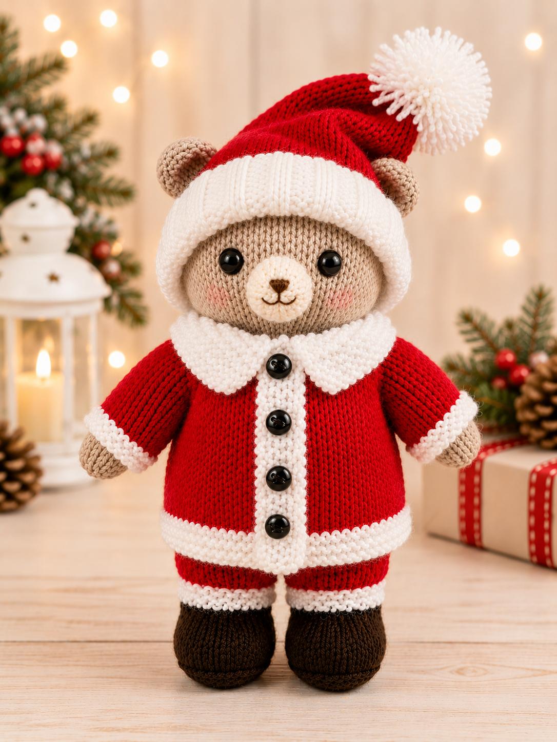 Blueboo Santa Bear Toy