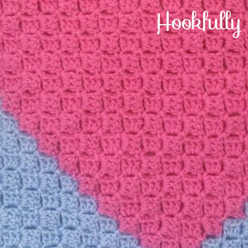 C2C love heart cushion