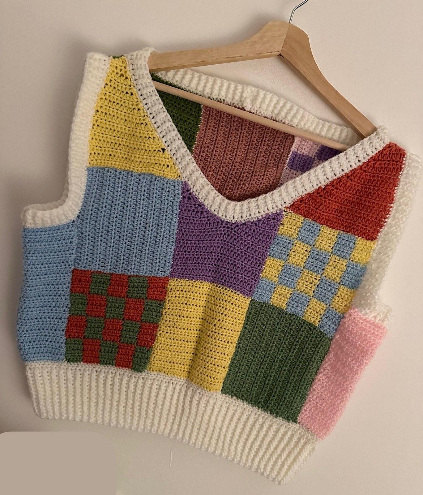 Slouchy Vest Crochet Pattern