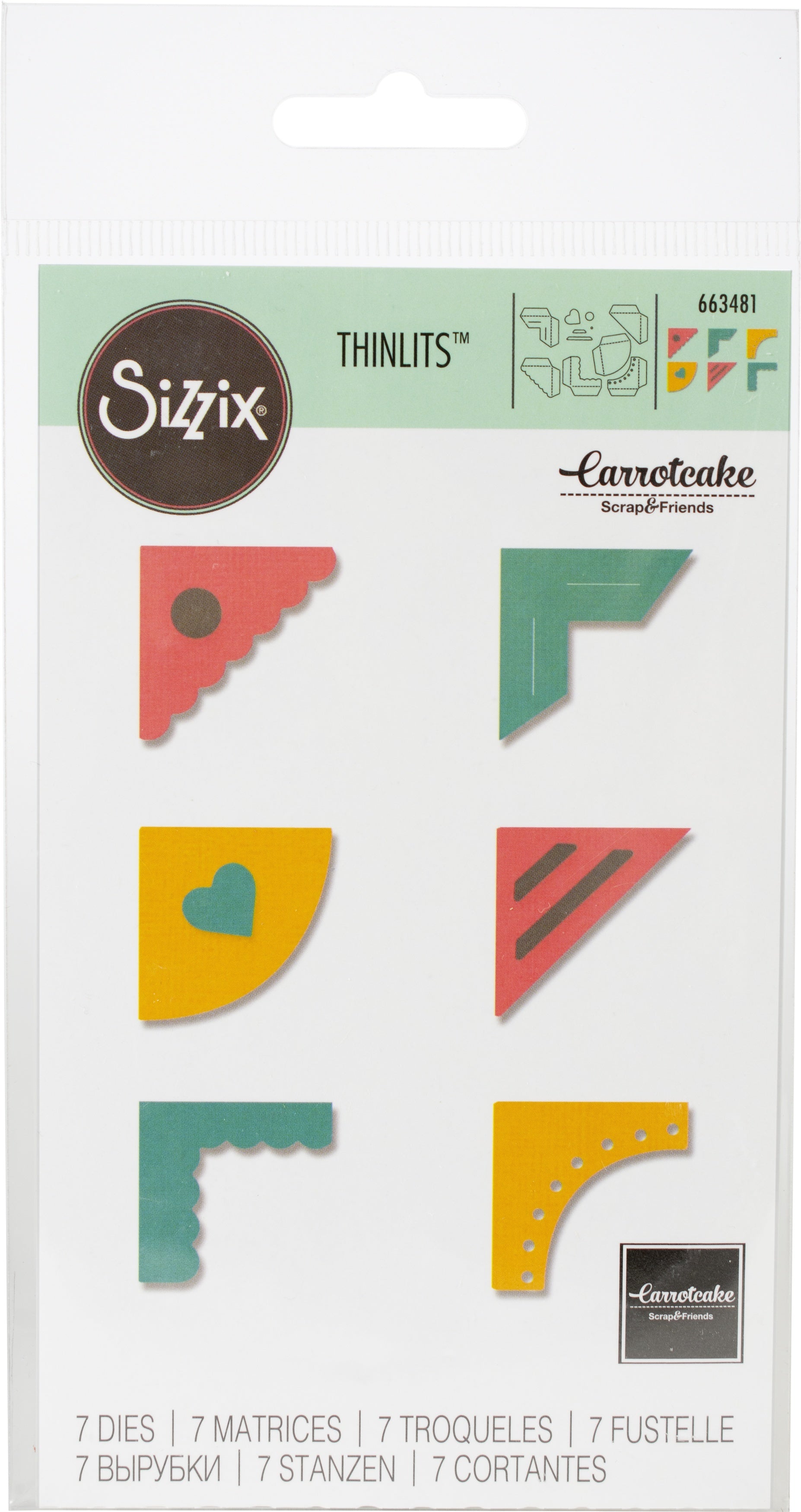 Sizzix Thinlits Dies By Carrotcake - Creative Corners
