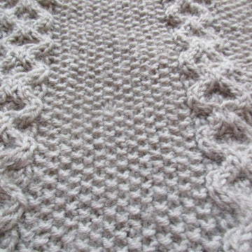 Children s Cable and Moss Stitch Cardigan