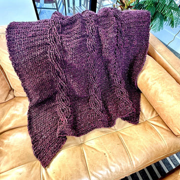 Holiday Cable Throw