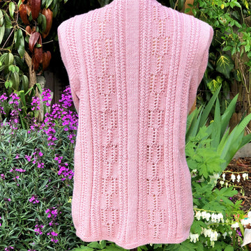 Eyelet Patterned Cardigan