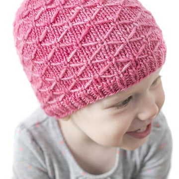 Trellis Stitch Hat