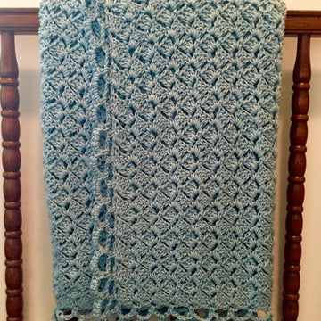 Baby Blue Baby Blanket