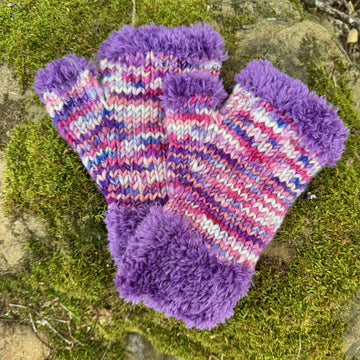 Fluffy Touch Mitts