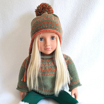Doll Forest Sweater and Beanie