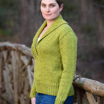 Bozeman Top-Down Pullover #B123