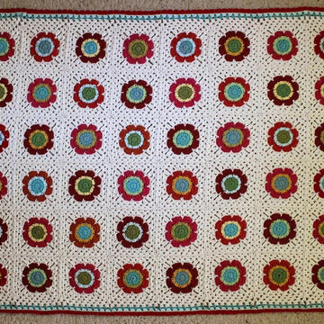 Mod Floral Blanket