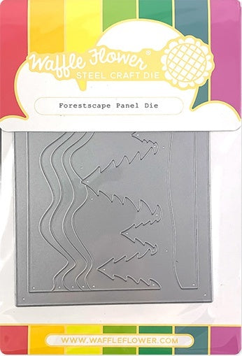 Waffle Flower Crafts Waffle Flower Die - Forestscape Panel