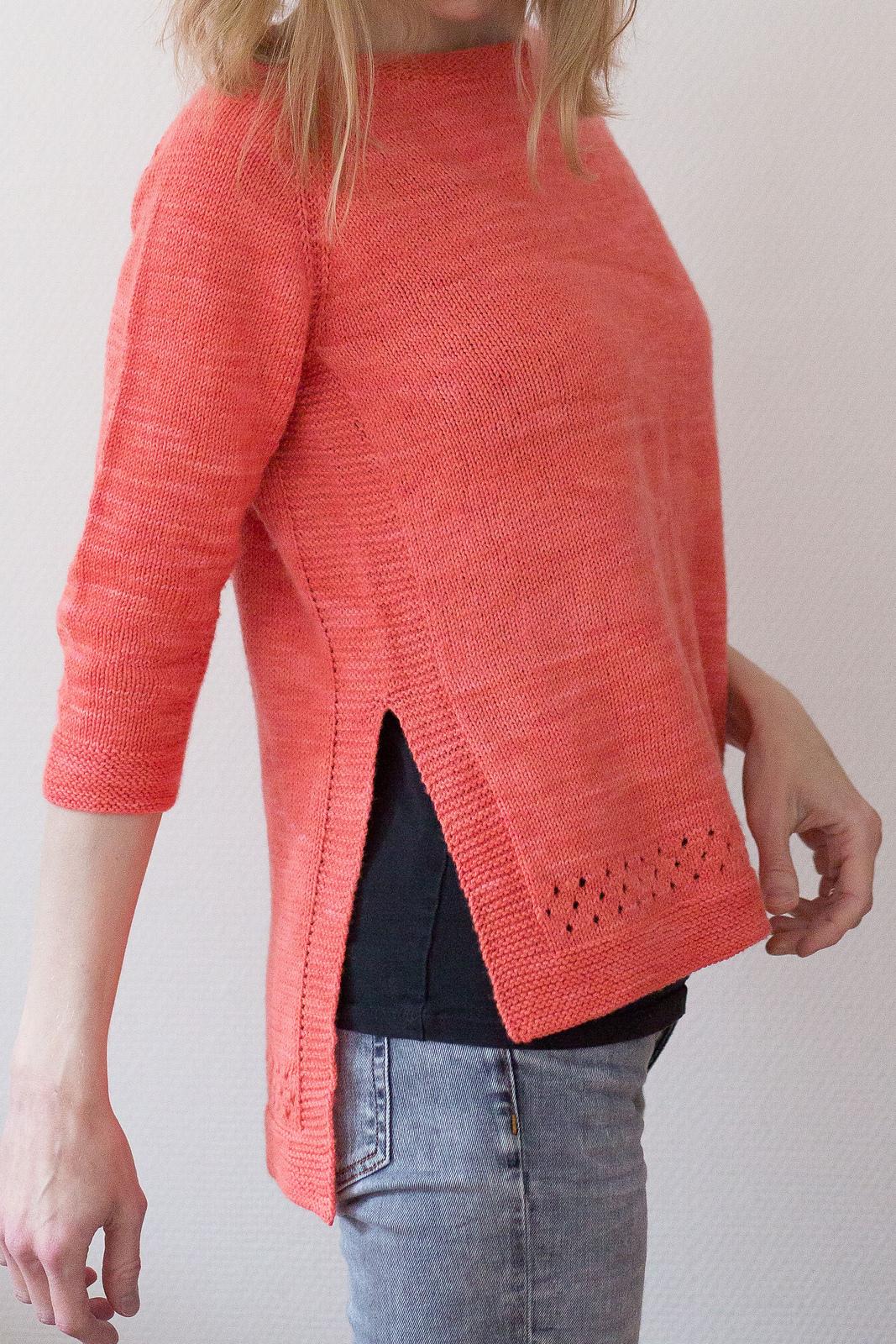 Perforated Sweater