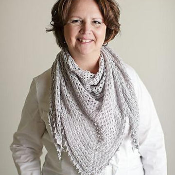 Easy Triangle Shawl or Scarf