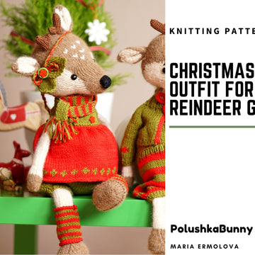 Christmas Reindeer  Girl Outfit
