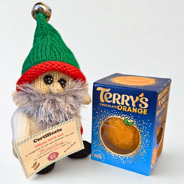 Naughty Or Nice Gonk - Choc Orange Cosy
