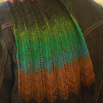 Herringbone Lace Scarf & Shawl