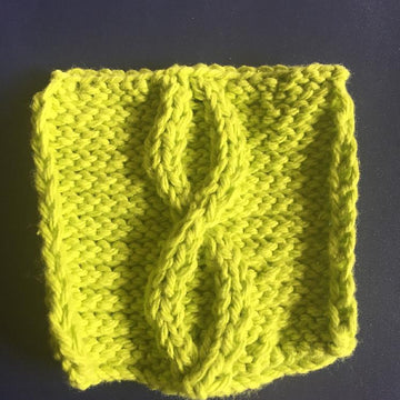 Linked Diamond Cables Coaster