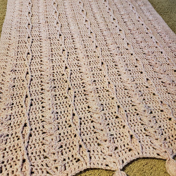 Trellis And Vines Baby Blanket