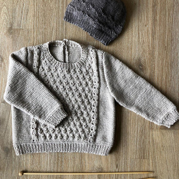 Everleigh Sweater and Hat - Bc100