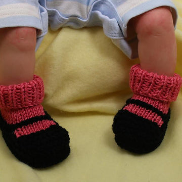 Baby Sock and Slipper Booties