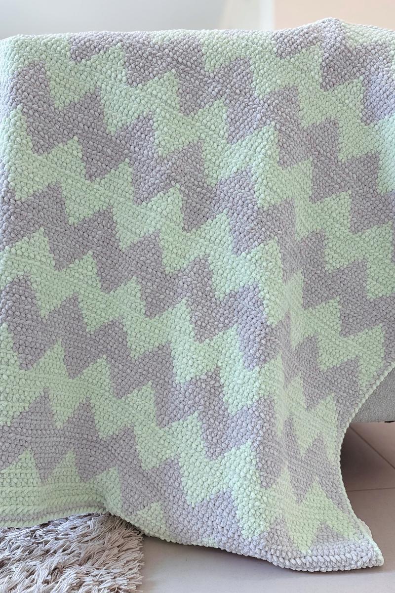 Chevy Waves Baby Blanket