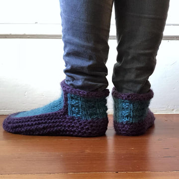 Colorblock Slippers