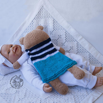 Bunting Blanket Bear toy