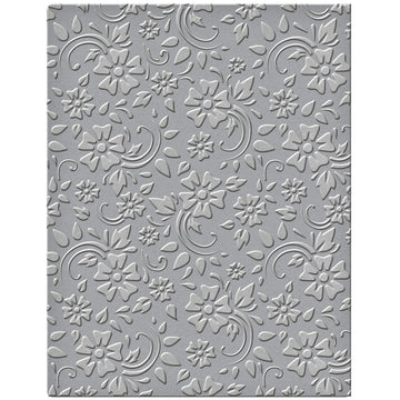 Spellbinders Embossing Folder Small - Flowers & Leaves