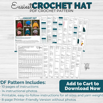 Easiest Crochet Hat