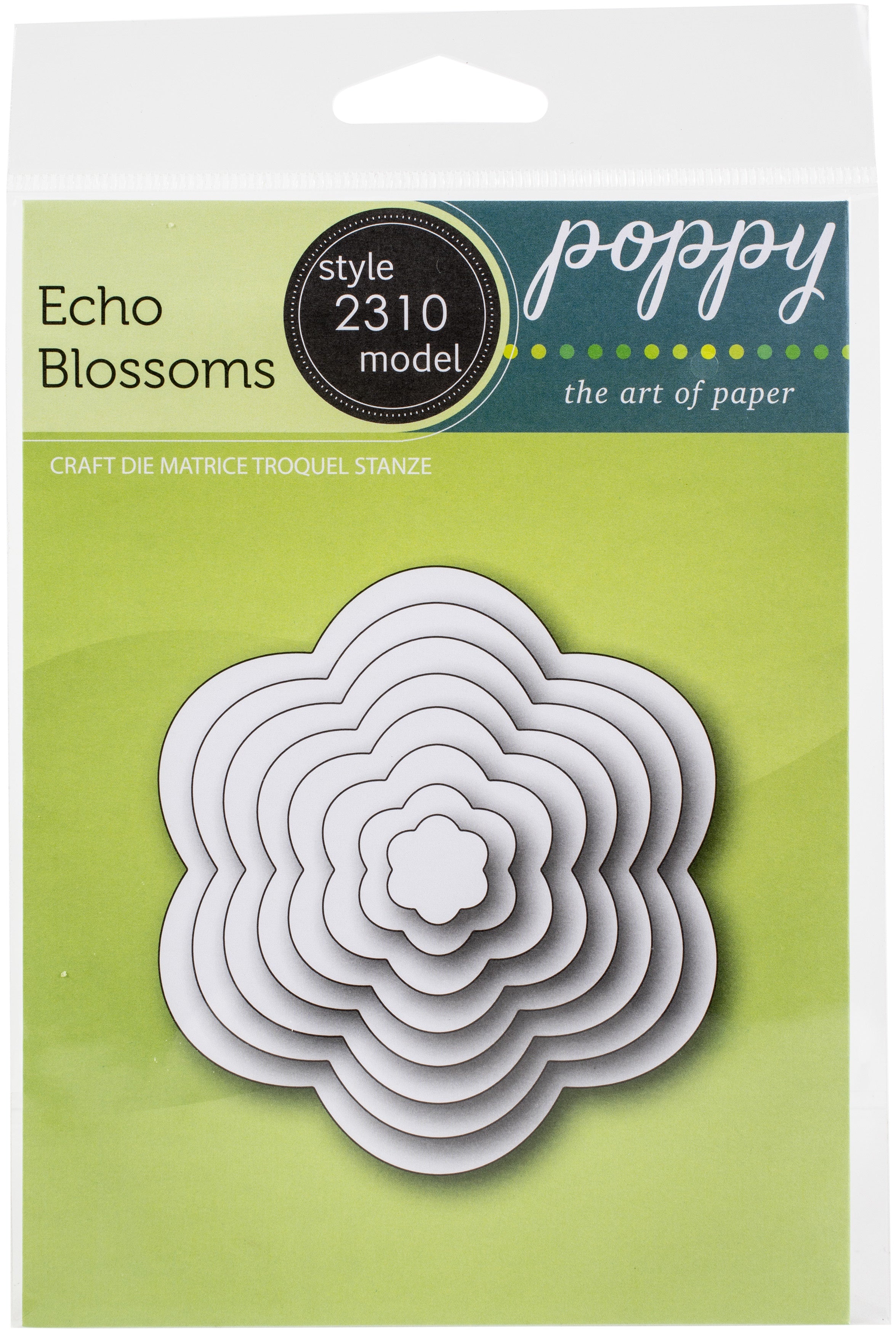 Memory Box Poppystamps Metal Dies - Echo Blossoms