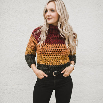 Autumn Stripes Raglan