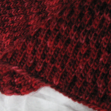 Soft Syncopated Brioche Scarf