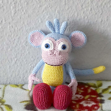 Crochet Pattern Monkey with Boots