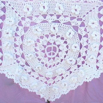 Hippie Wedding Shawl